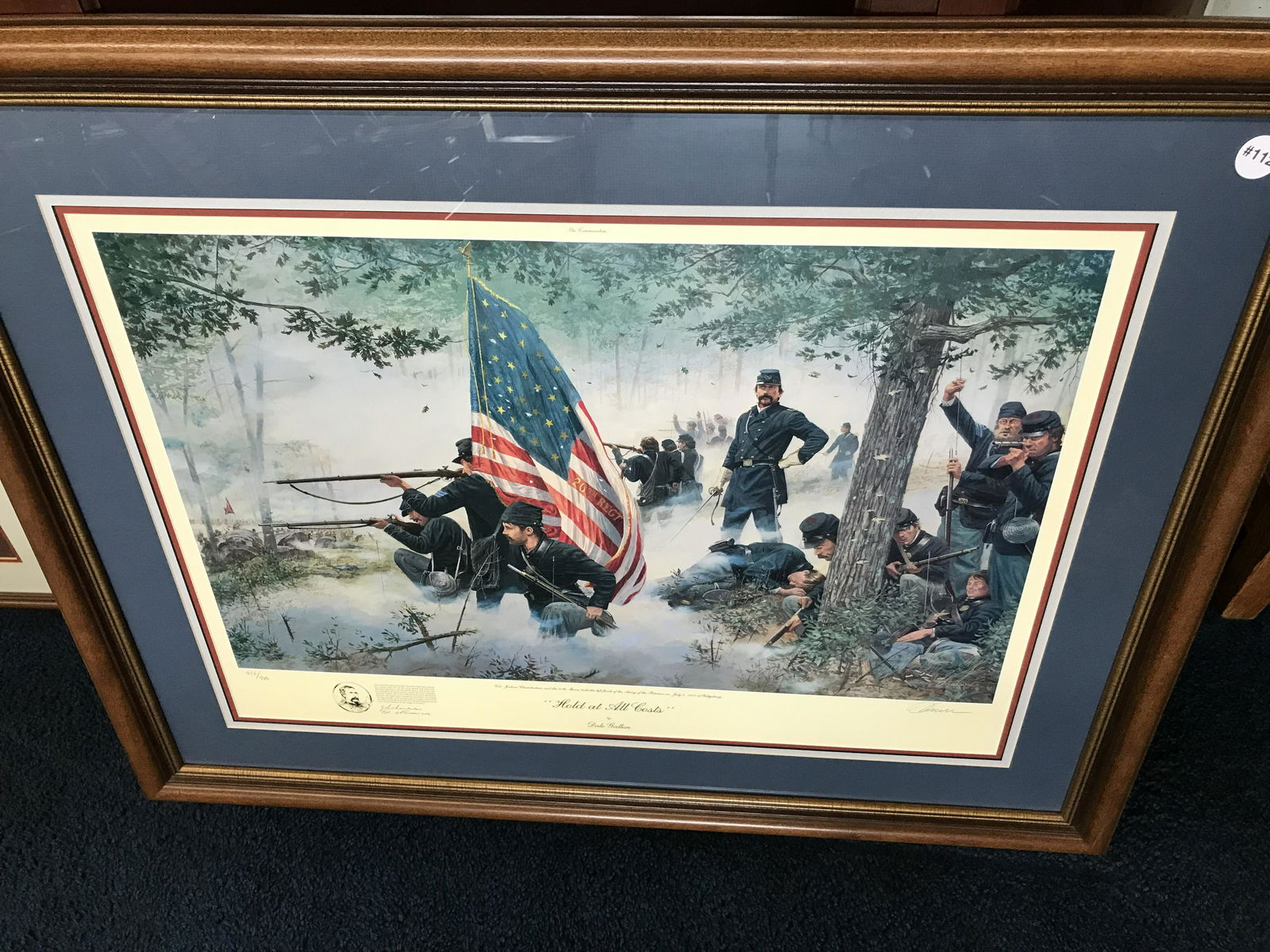 Civil War Print "Hold At All Costs" (1 of 5)