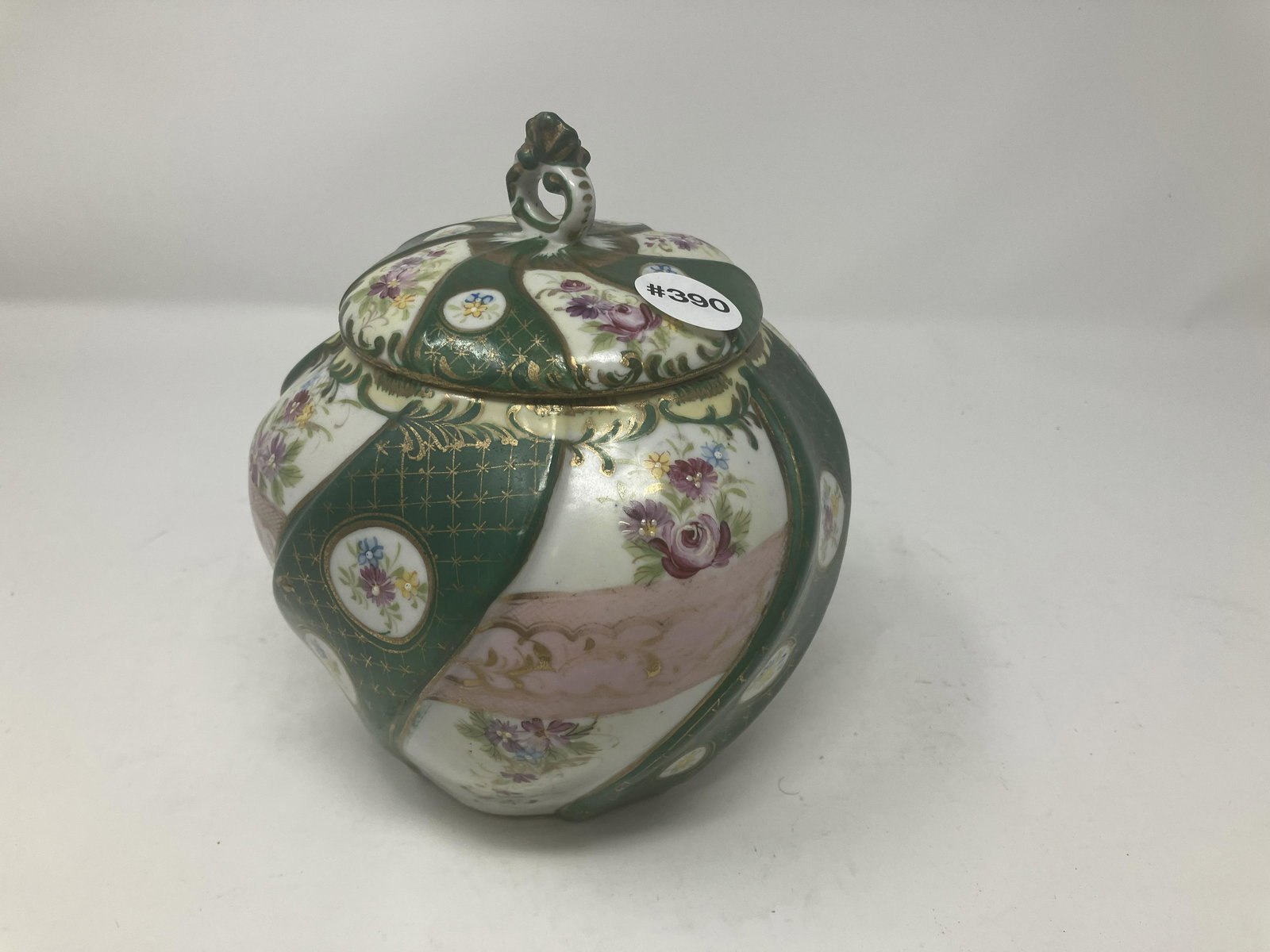 Hand Painted Biscuit Jar (1 of 3)