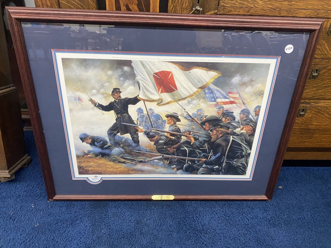 "Soul Of The Lion" By Joe Umble Civil War Print (1 of 4)