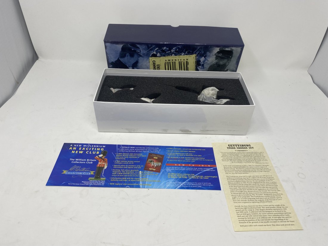 Britain Union Cannon Set Metal Figure (1 of 4)