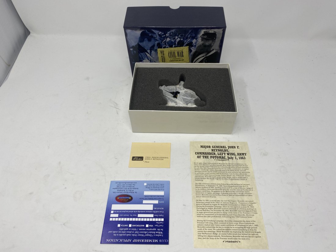 Britain Major General John E. Reynolds Metal Figure (1 of 4)