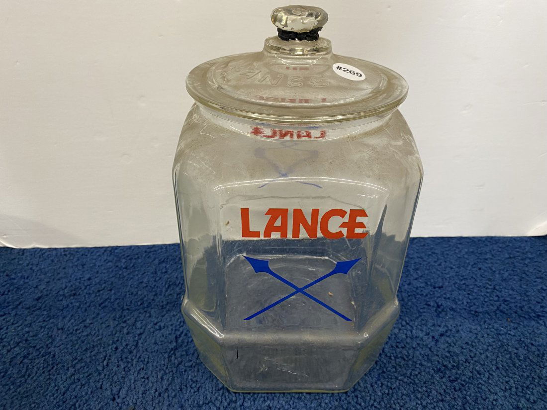 Vintage Lance Store Jar (1 of 6)