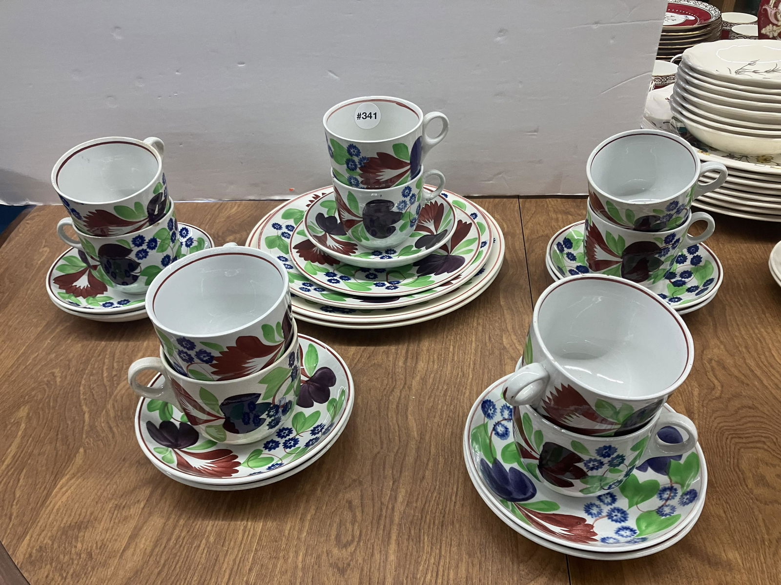 22 Pcs Virginia Rose China (1 of 4)