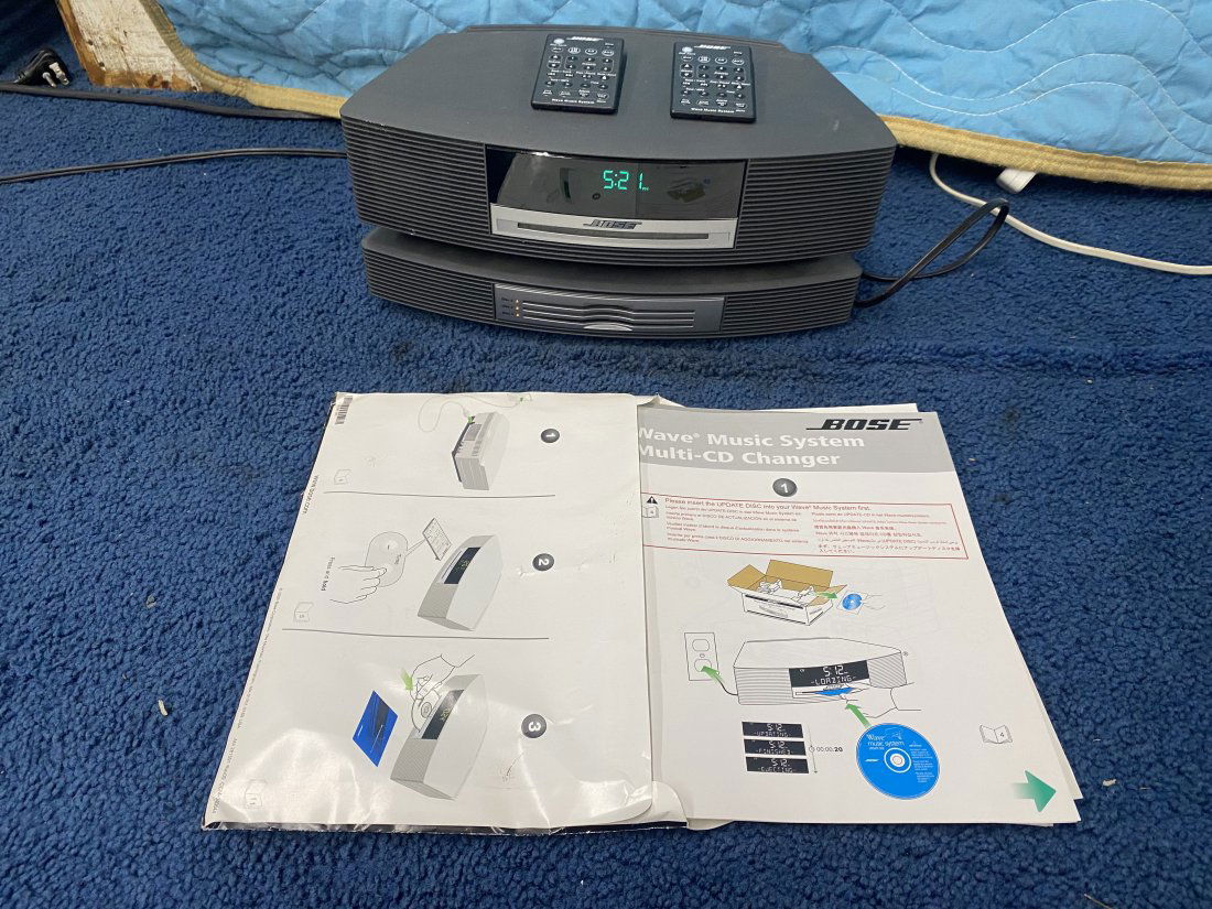 Bose wave music system multi cd changer sales
