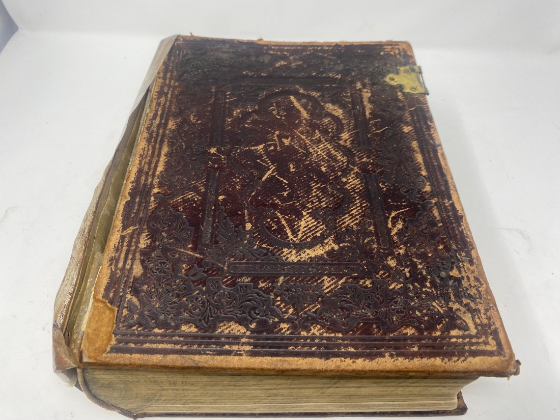 Antique Leather Bound Bible 1856 (1 of 6)
