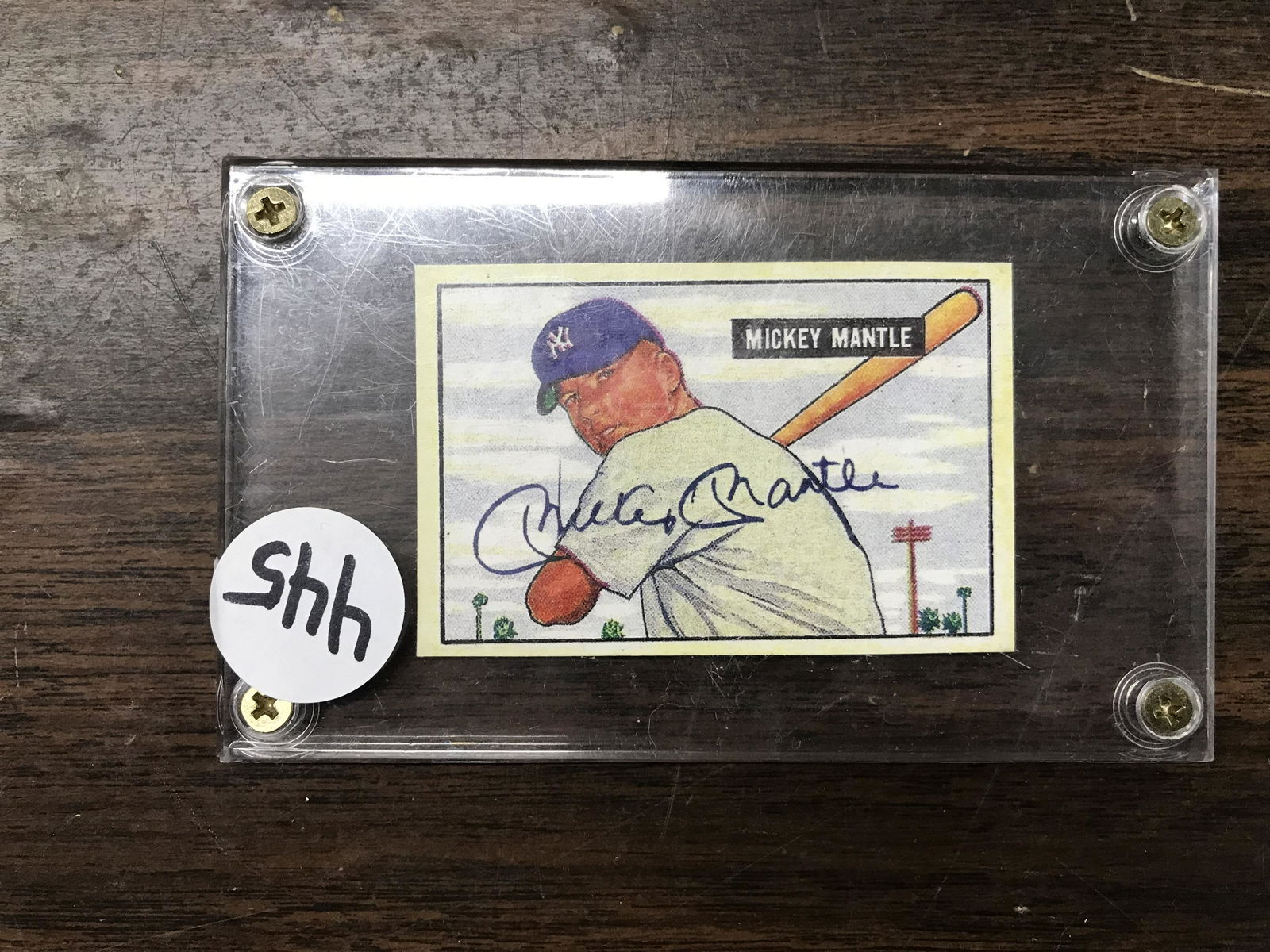 1951 Mickey Mantle Card (1 of 2)