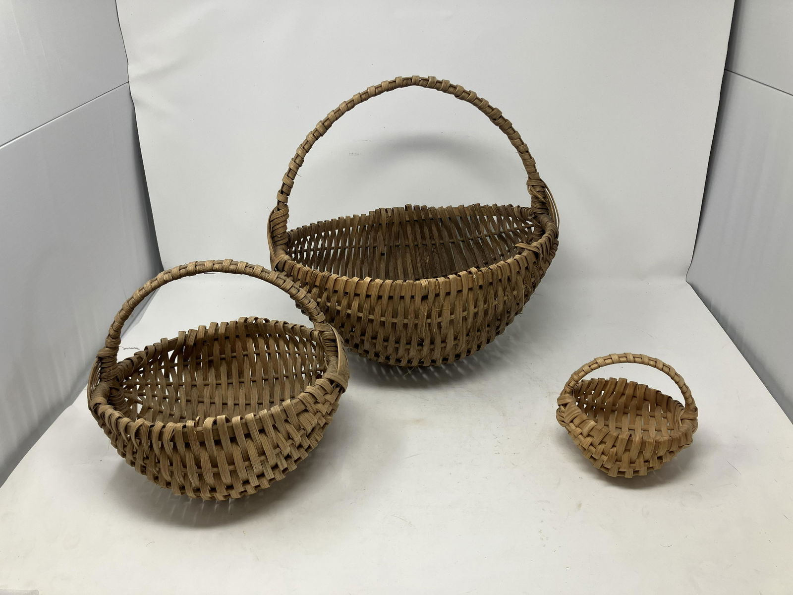 Three Splint Oak Baskets (1 of 2)