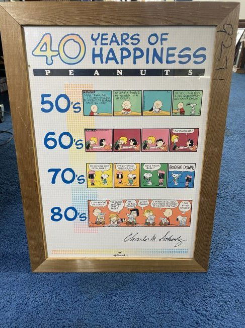 Charles Schultz "Peanuts" Print (1 of 3)