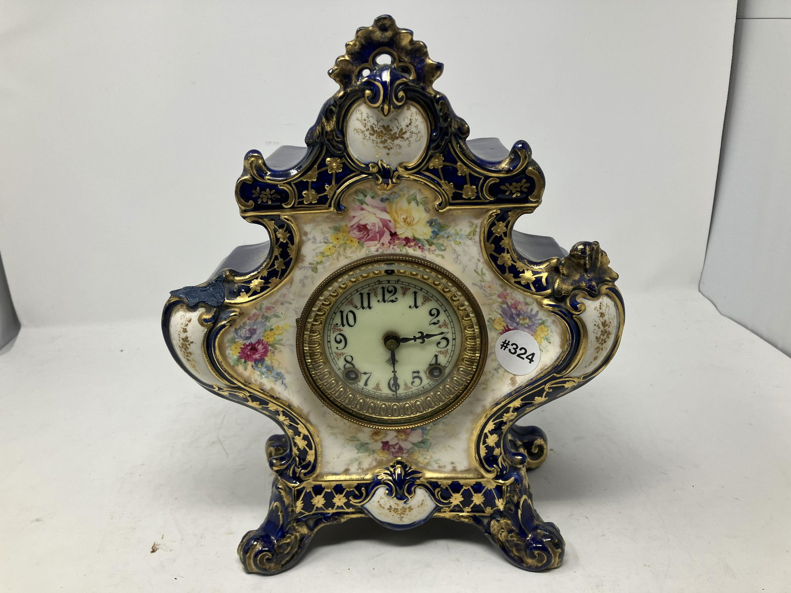 Royal Bonn China Case Clock (1 of 8)