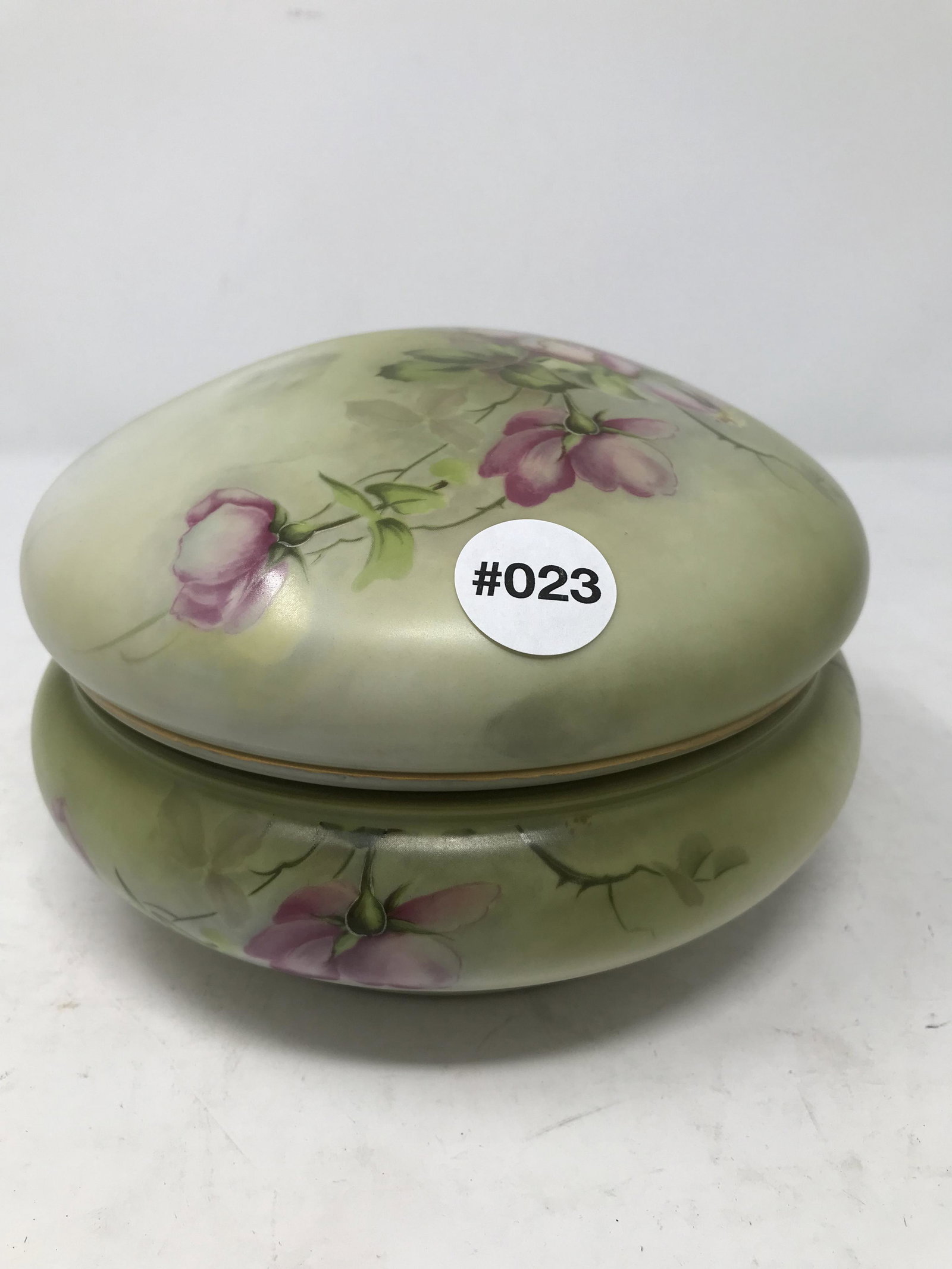 Large Nippon Hand Painted Jar (1 of 4)