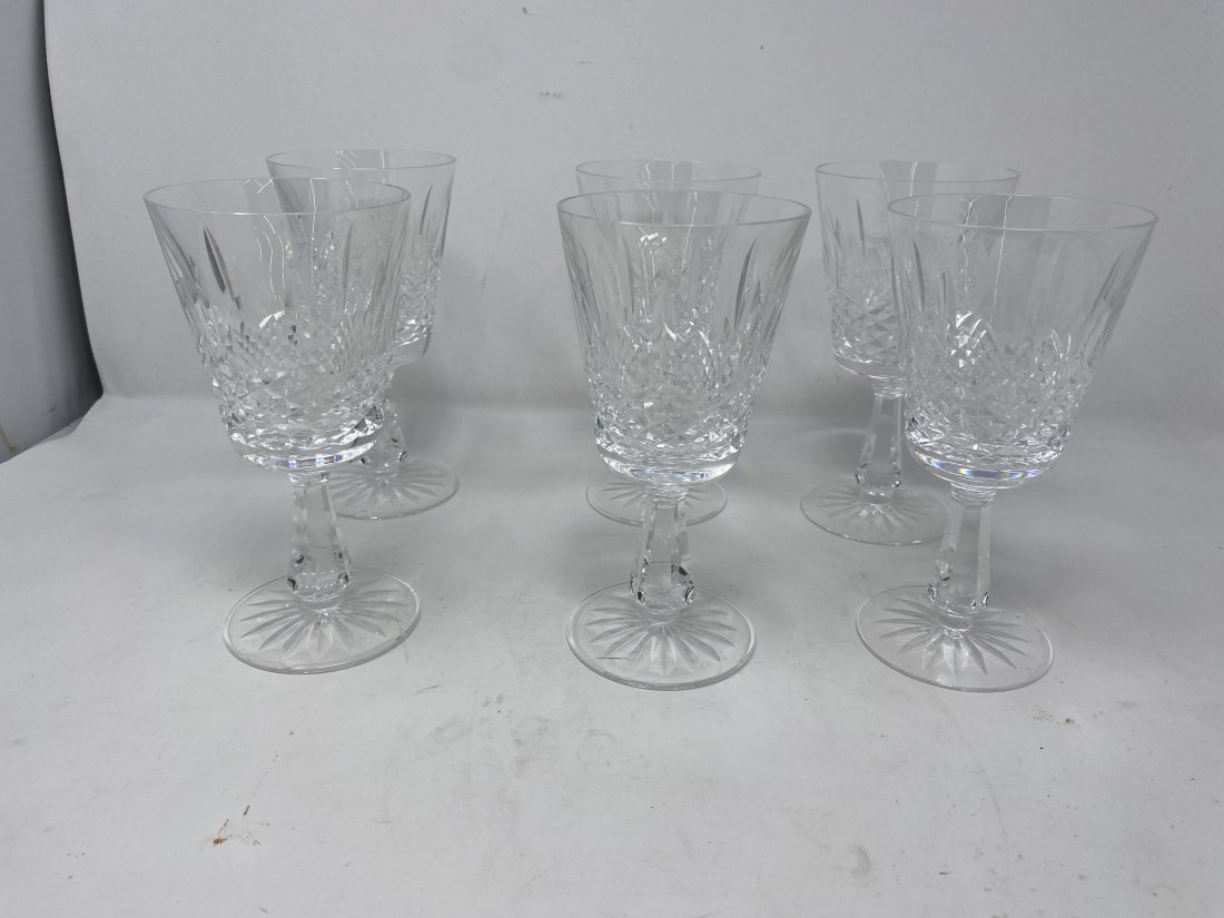 Set of Six Waterford  Kenmare Goblets (1 of 3)