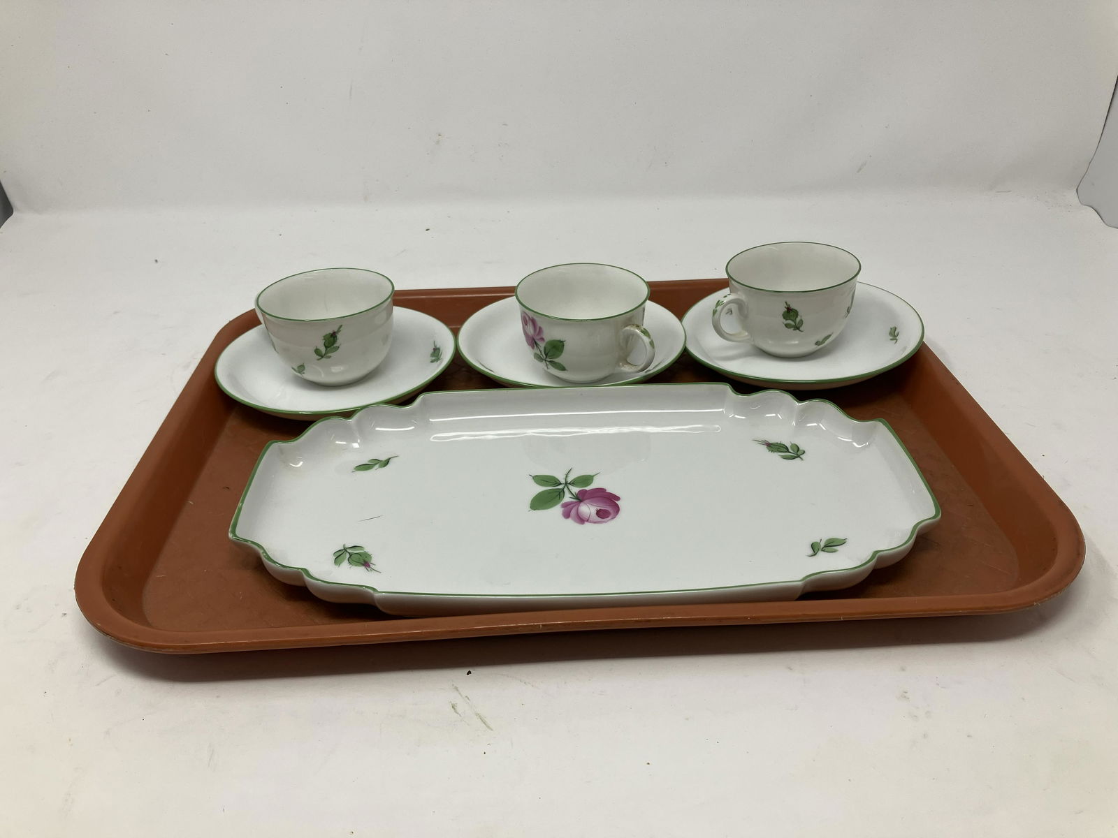 Seven Pcs Wein Austrian Porcelain (1 of 4)