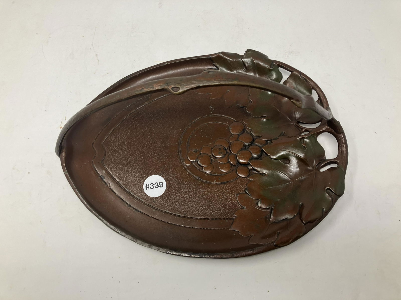 Bronze Art Nouveau Tray (1 of 4)