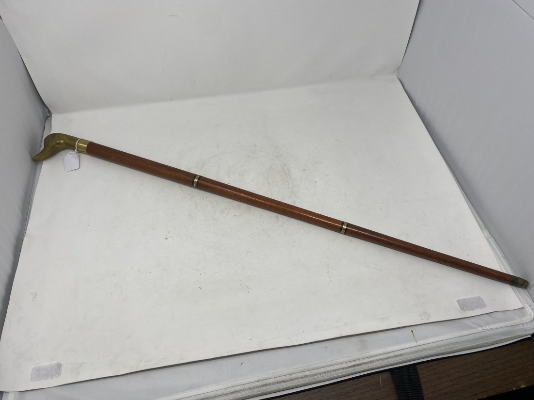 Walking Stick with Brass Handle (1 of 4)