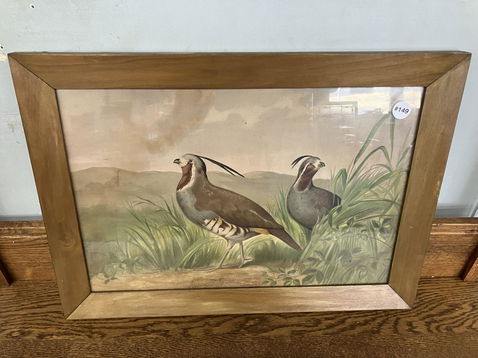 Signed Hand Colored Lithograph (1 of 3)