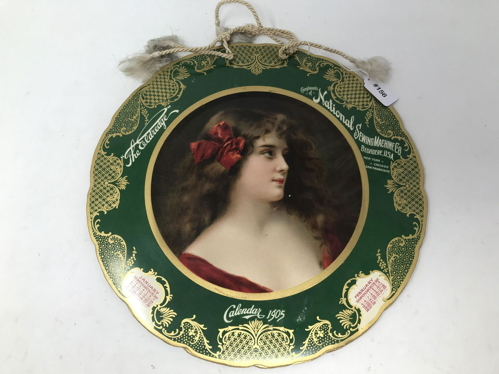 1905 Victorian Cut Out Complete Calander (1 of 7)