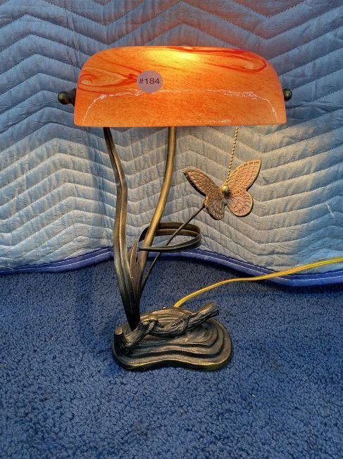 Art Glass Desk Light (1 of 5)