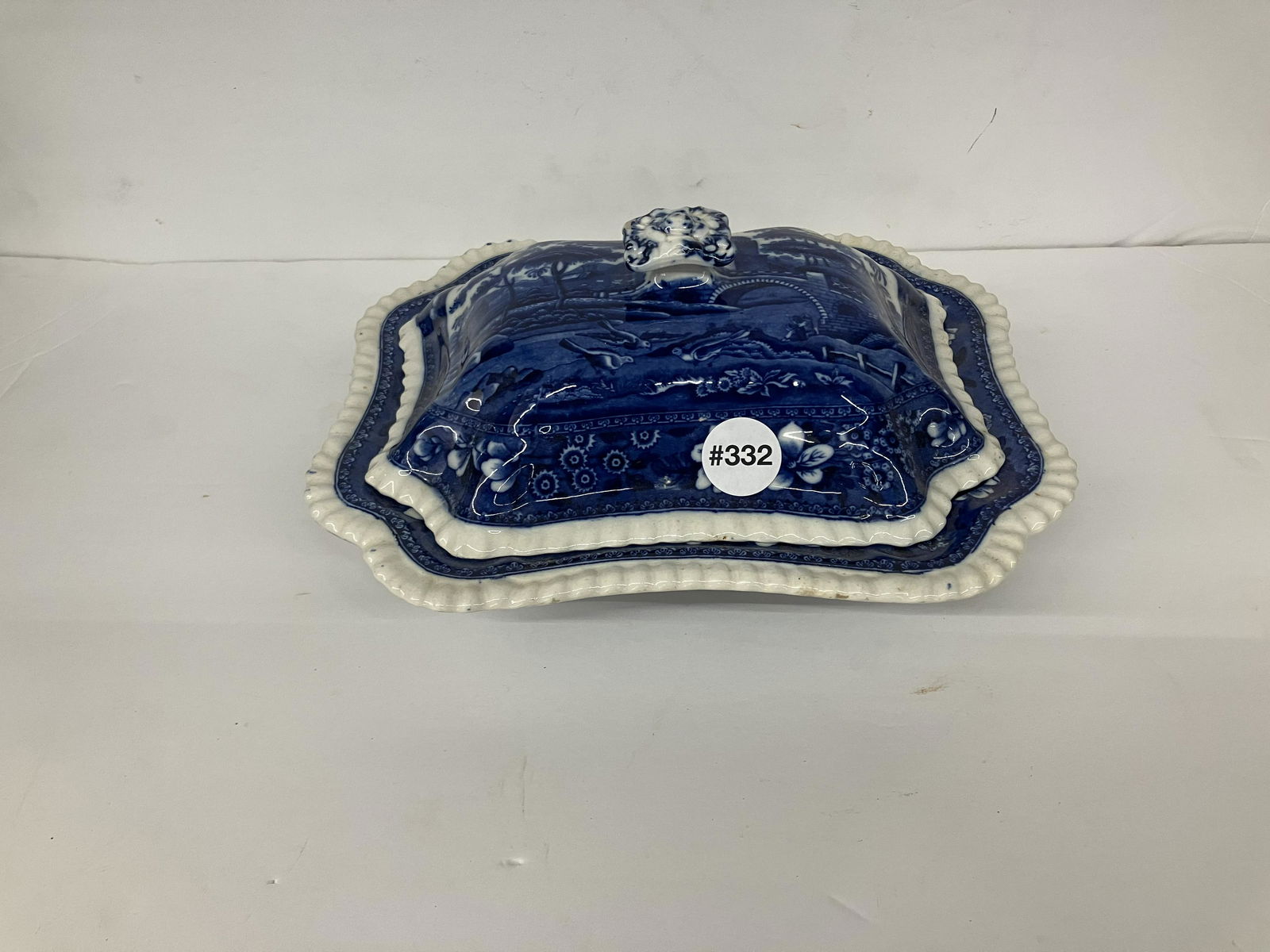 Copeland Spode Blue Tower Tureen (1 of 5)