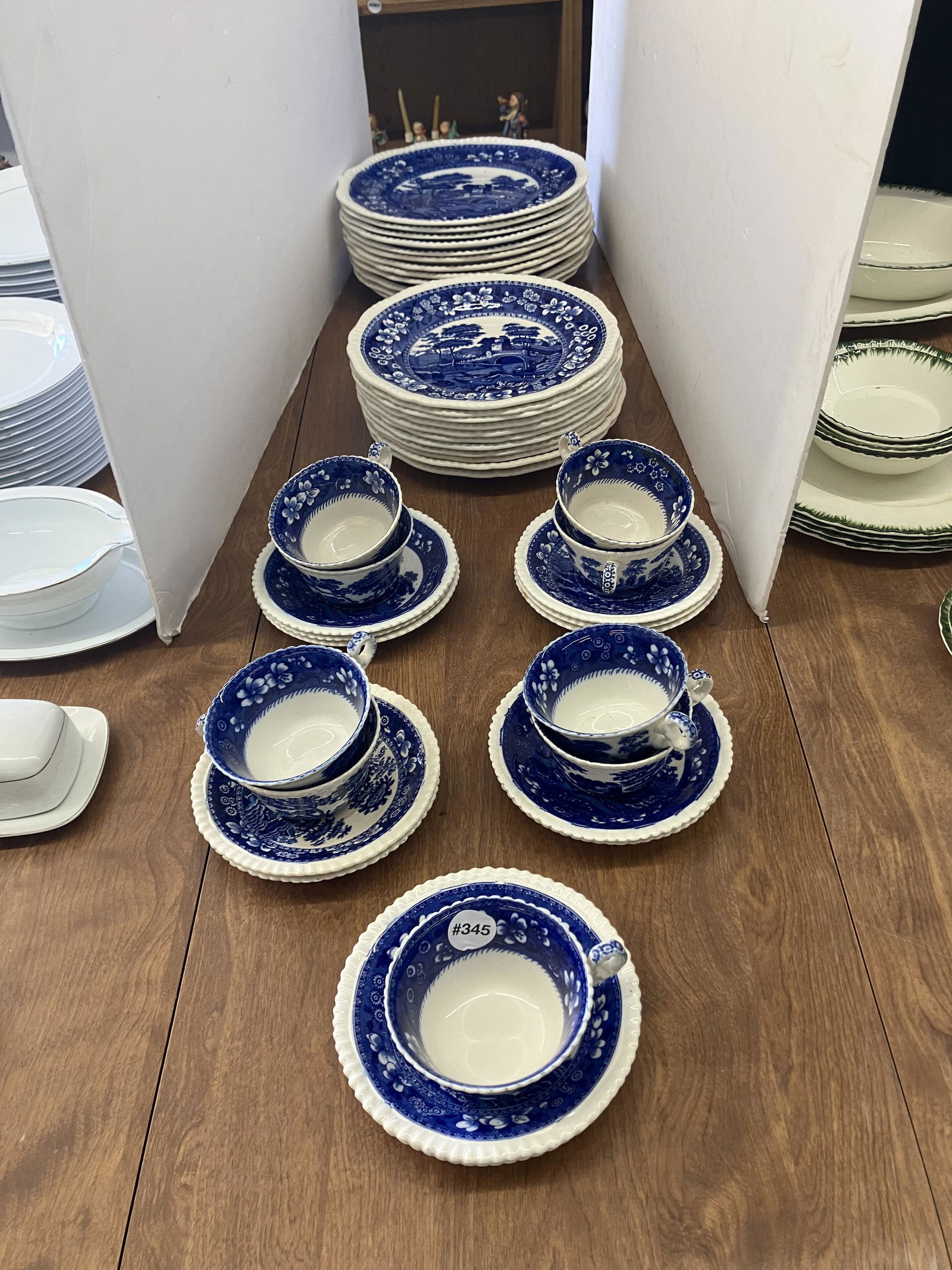 Approx. 44 Pcs Copeland Spode Blue Tower (1 of 5)