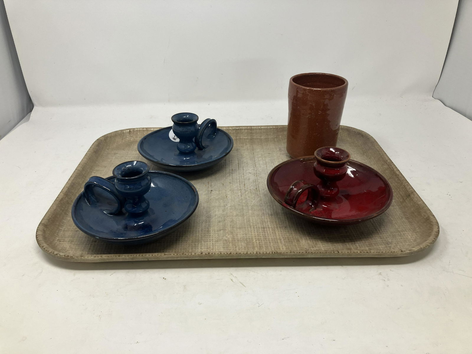 Four Pieces Owens North Carolina Pottery (1 of 3)