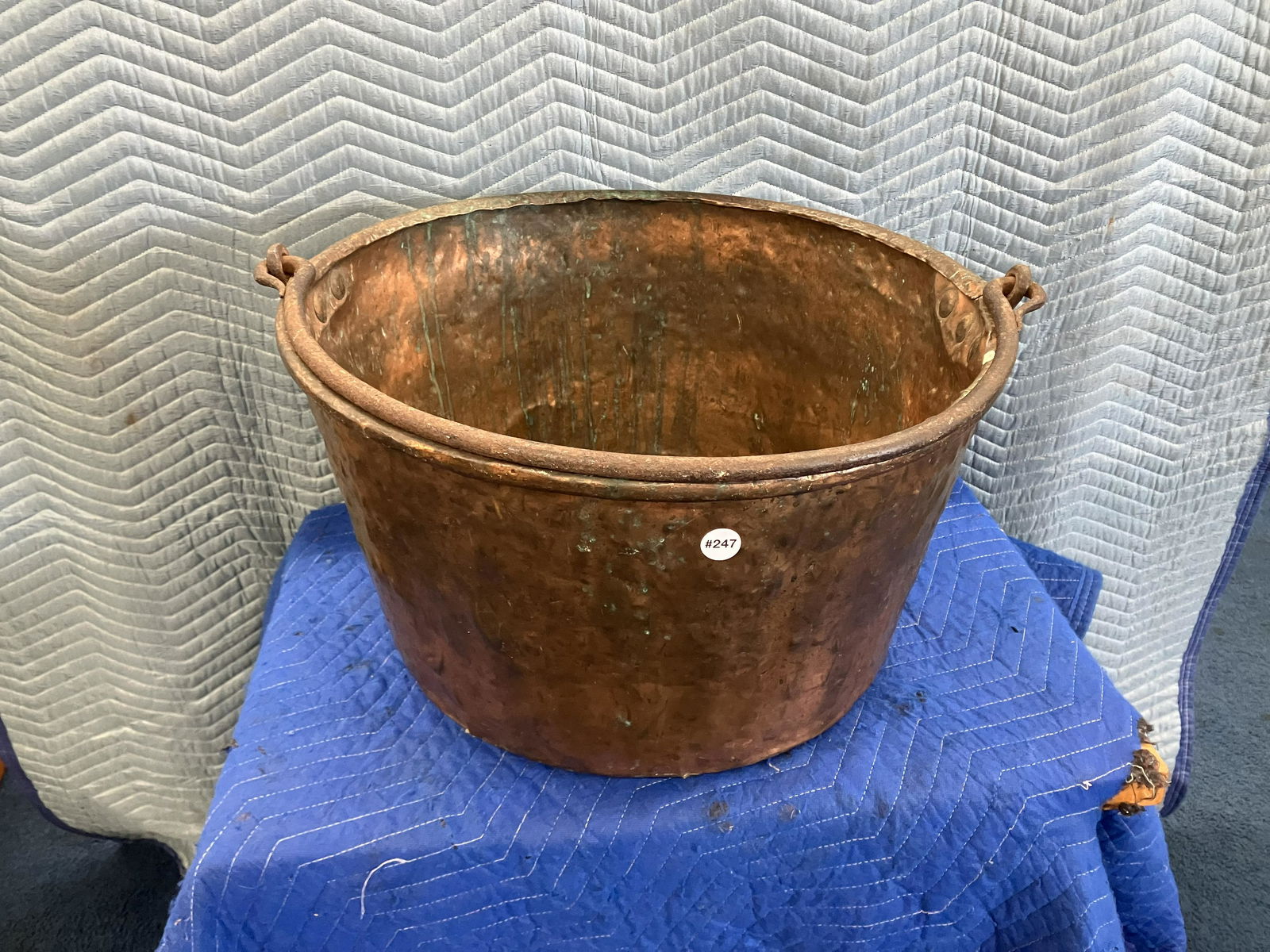 Antique Apple Butter Copper Kettle (1 of 5)
