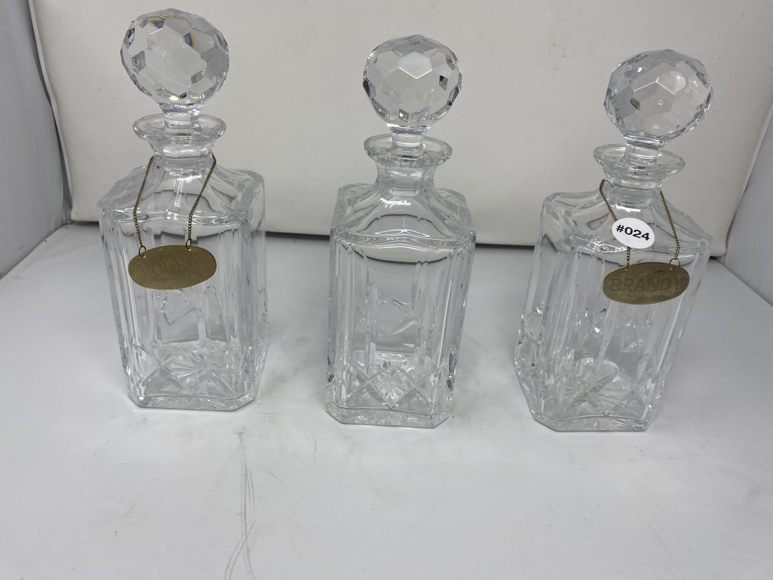 Three Atlantis Decanters (1 of 3)