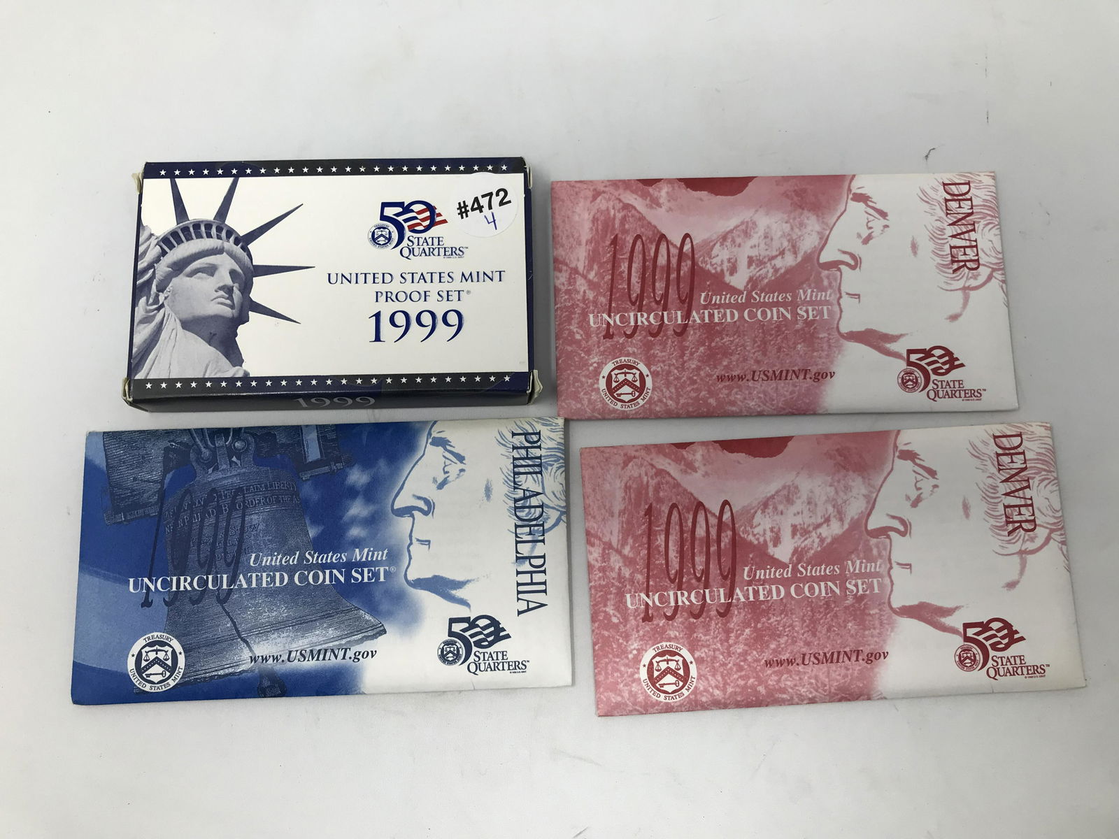 1999 United States Mint Proof Sets (1 of 2)
