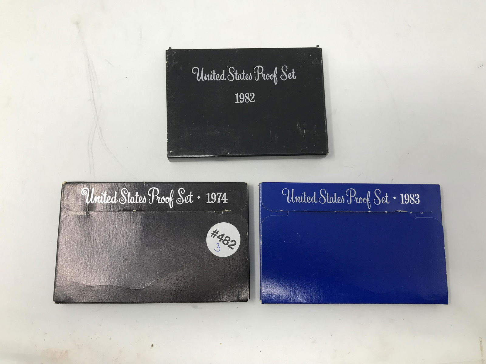 1974, 1982, 1983 United States Mint Proof Sets (1 of 2)