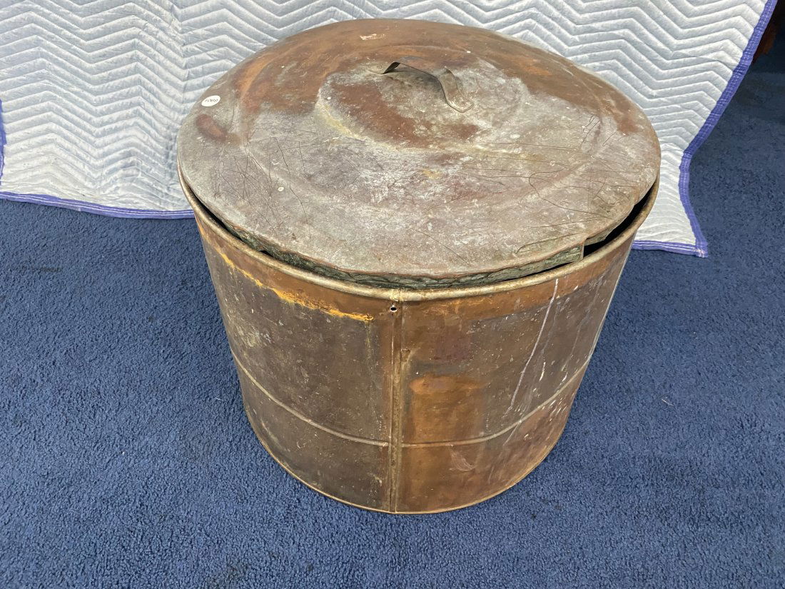 Large Copper Bucket (1 of 5)