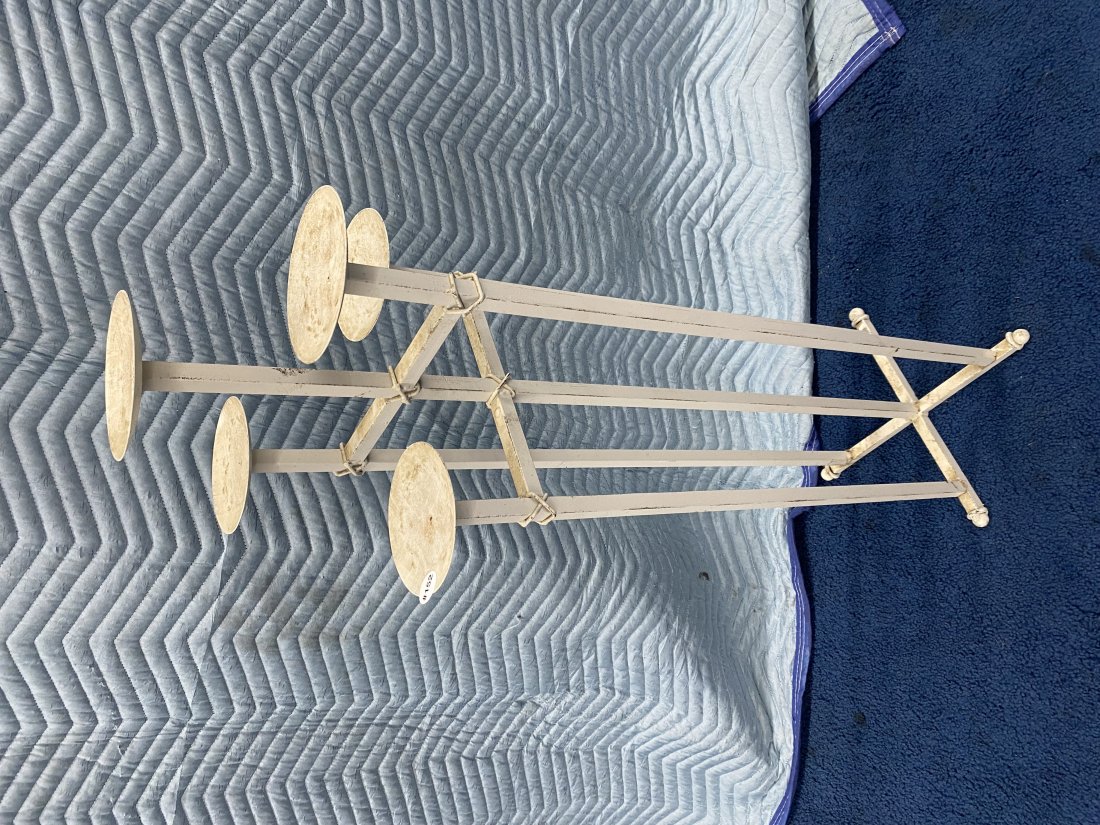 Wrought Iron Plant Stand: 39"H.