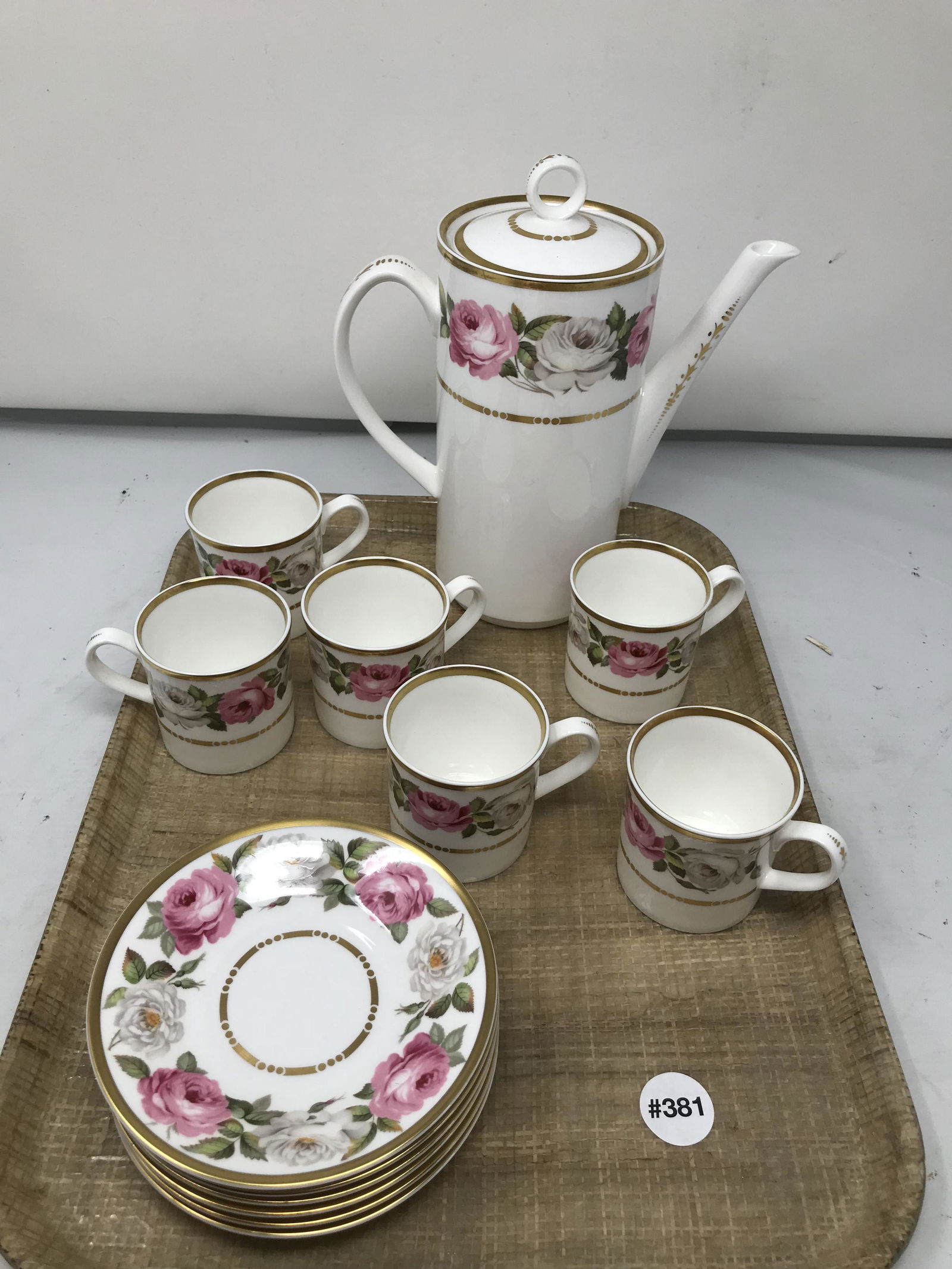 Royal Worcester Chocolate Set (1 of 5)