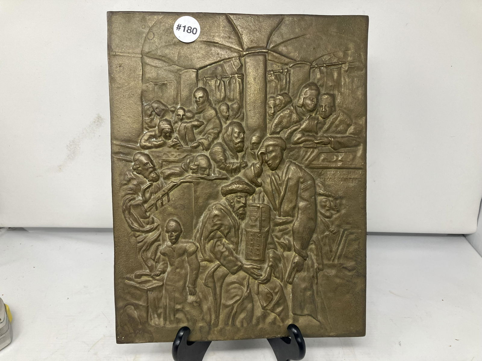 After Maurycy Gottlieb 1856-1879 Bronze Plaque (1 of 7)