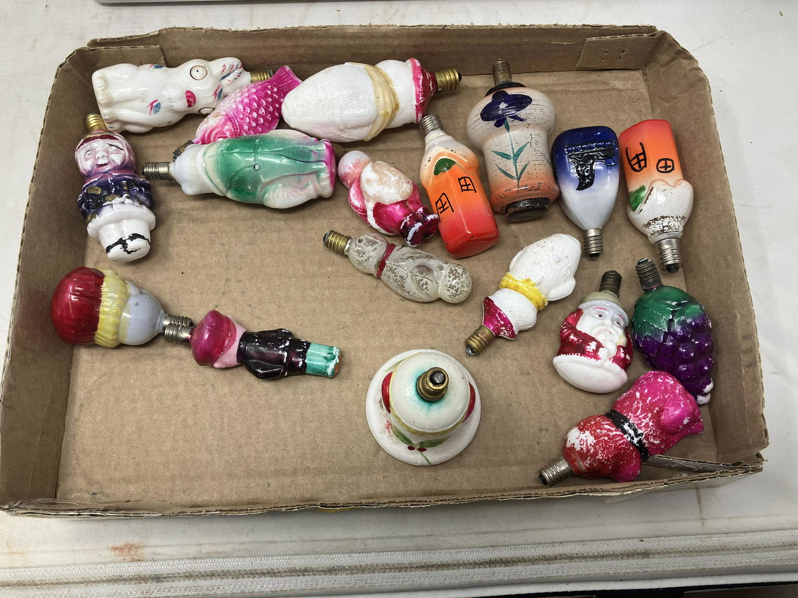 Grouping of Figural Christmas Bulbs (1 of 5)