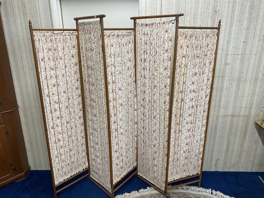 Antique Oak Stick and Ball Room Divider (1 of 10)