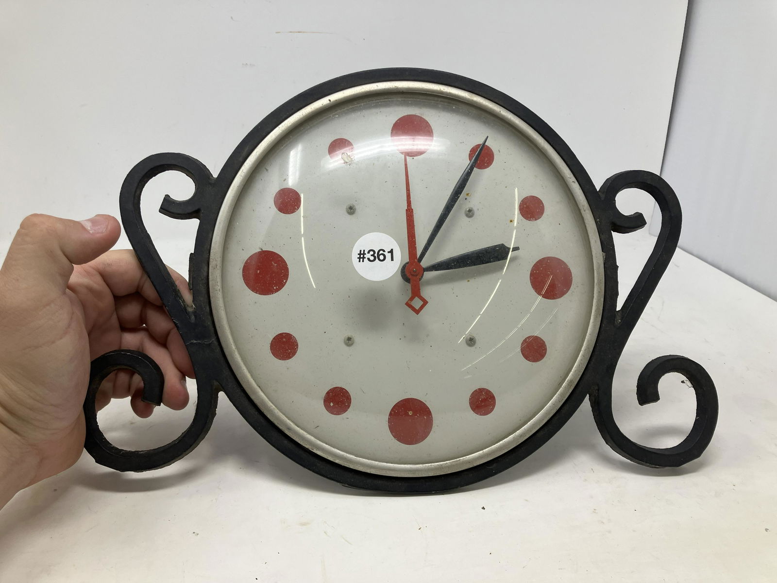 Mid Century Clock (1 of 2)
