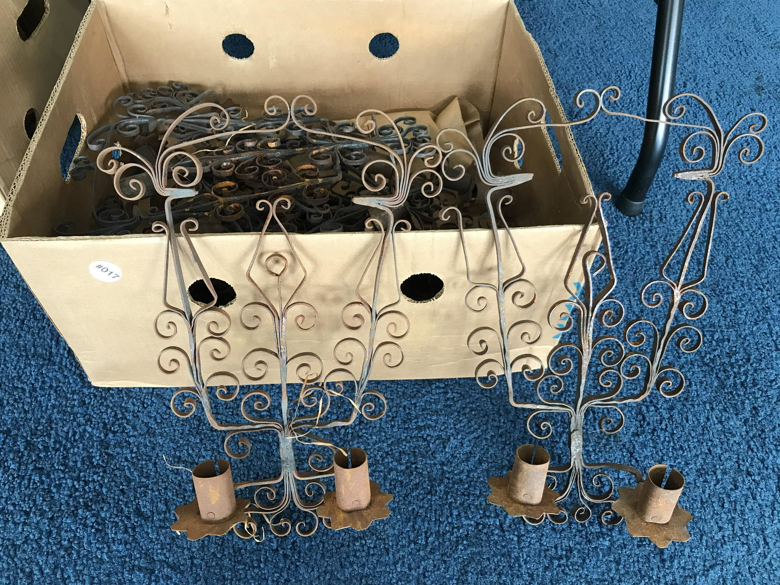 Folk Art Style Wall Sconces (1 of 2)