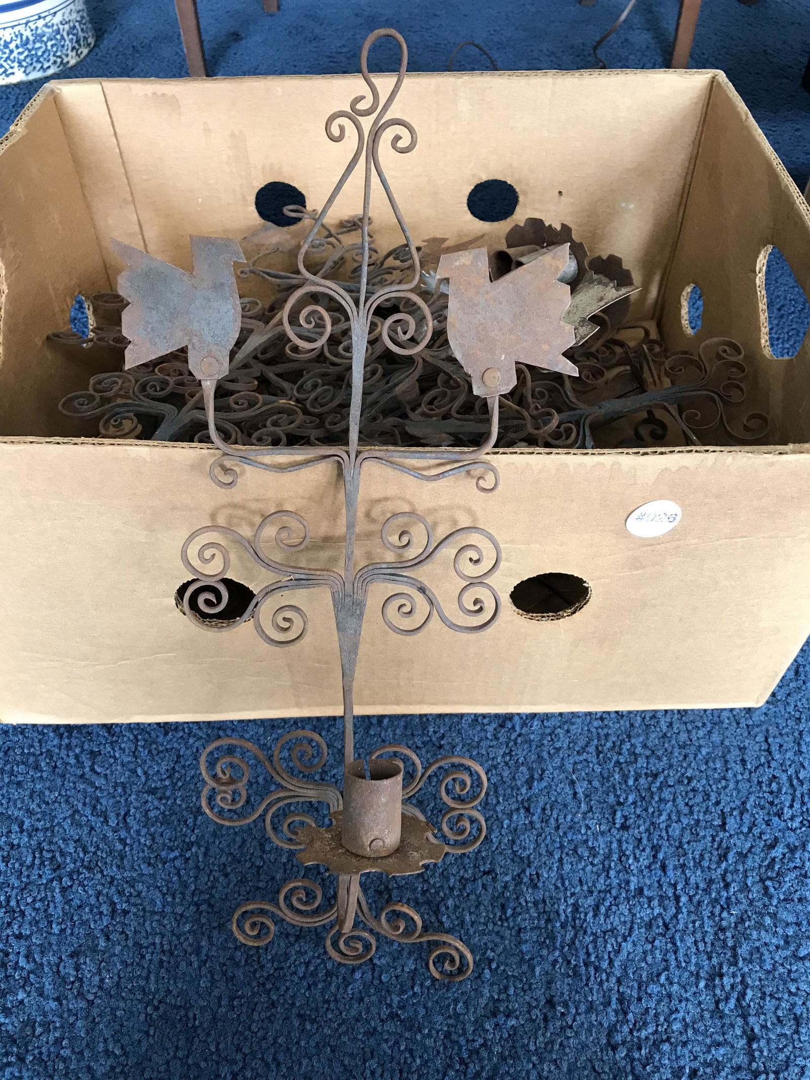 Folk Art Style Wall Sconces (1 of 2)