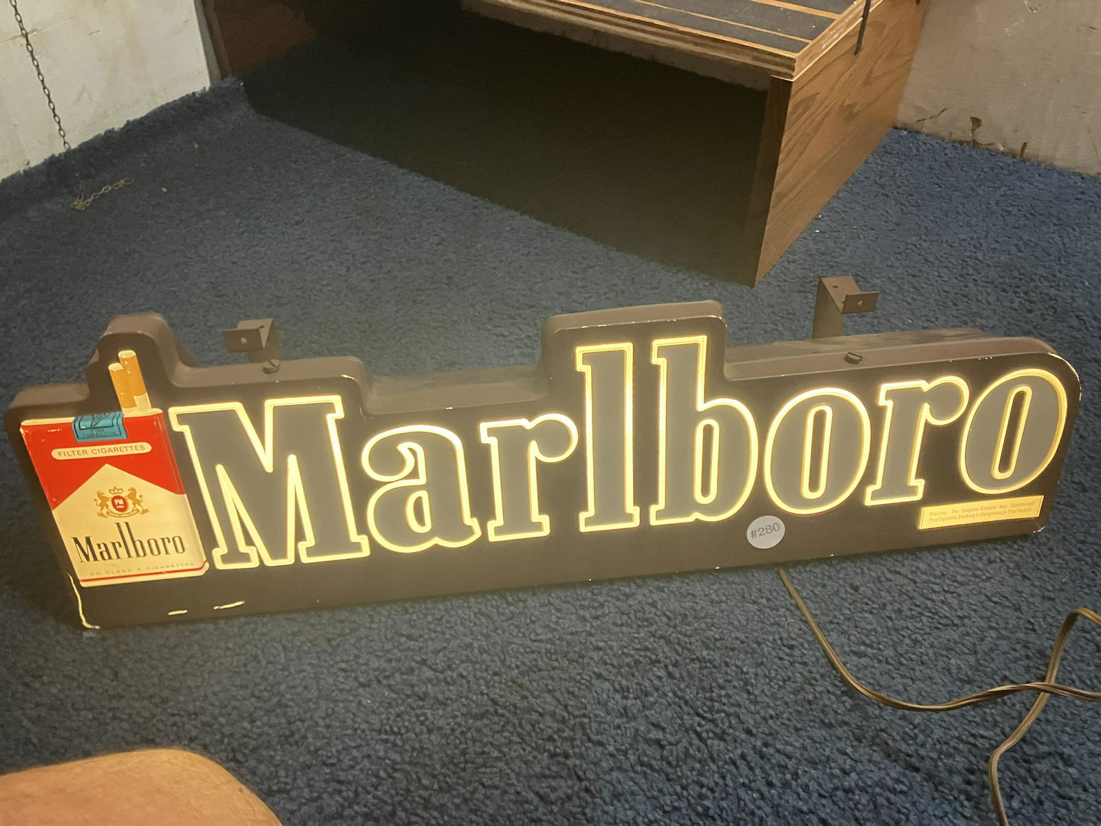Vintage Marlboro Sign (1 of 3)