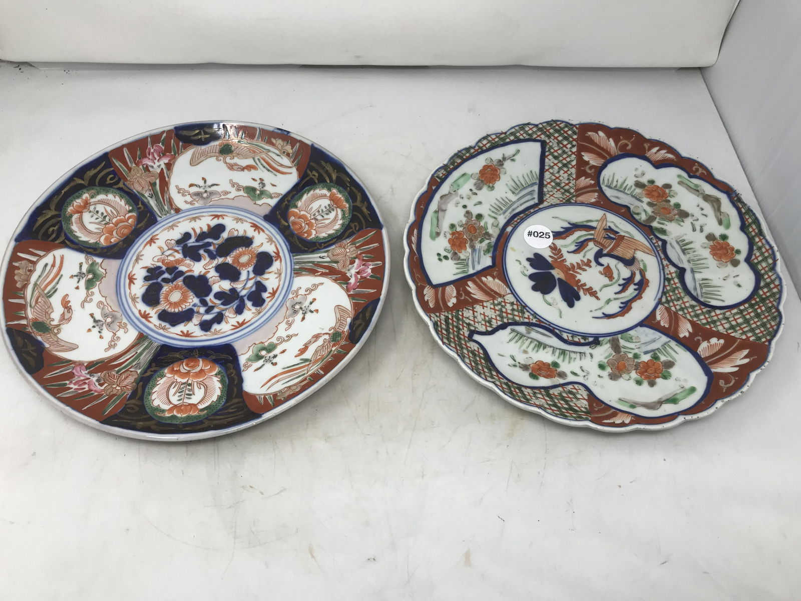 Two Early Imari Chargers (1 of 4)