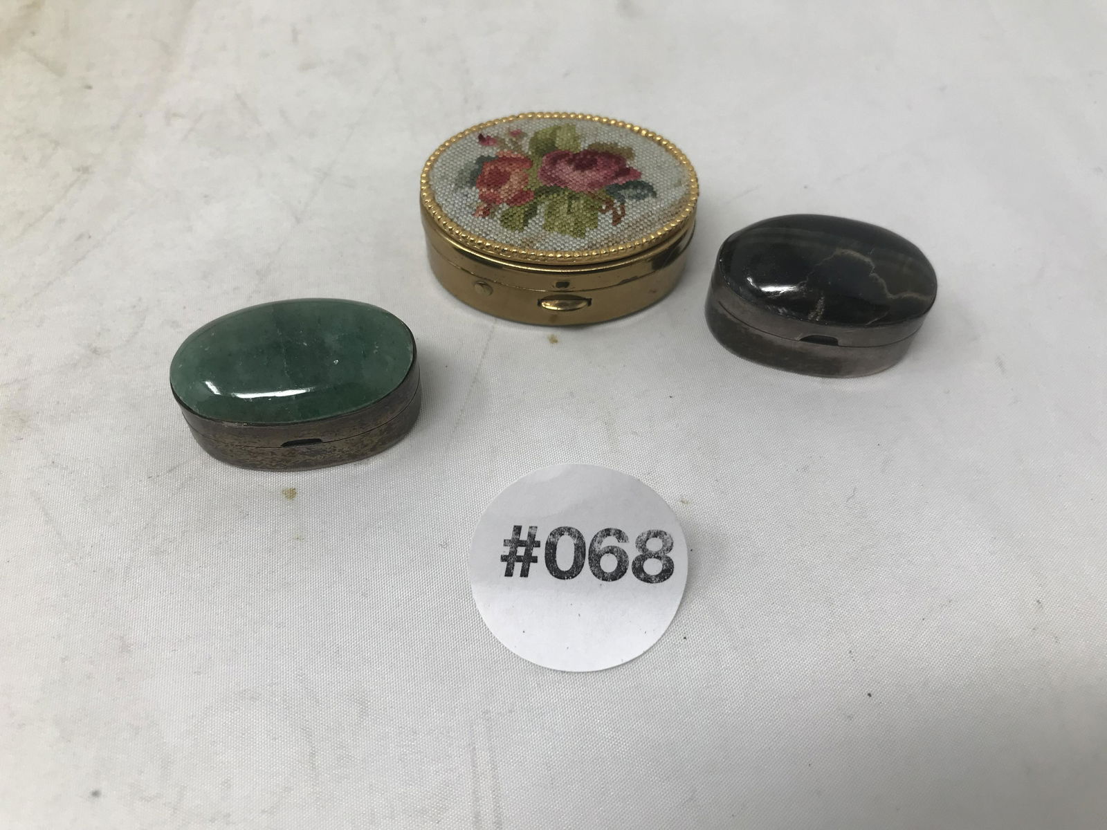 Two Mexican Silver Pill Boxes Plus (1 of 3)