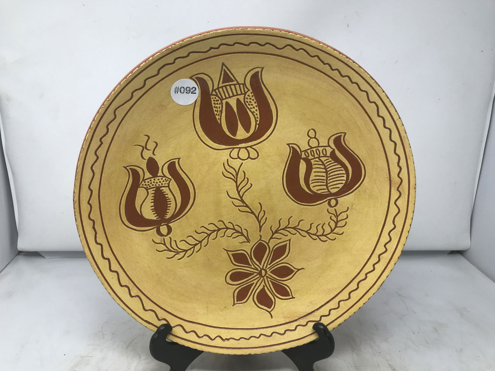 Breininger Redware Platter (1 of 4)