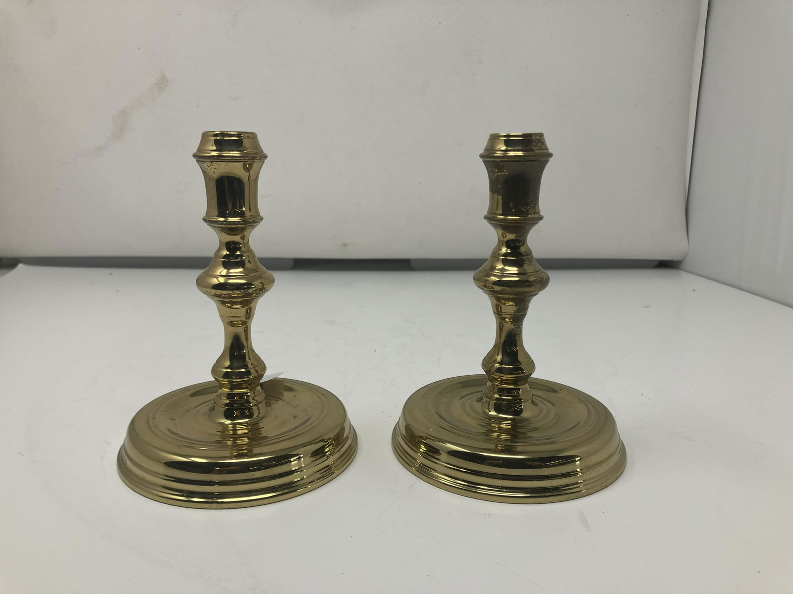 Virginia Metalcrafters Candlesticks (1 of 2)
