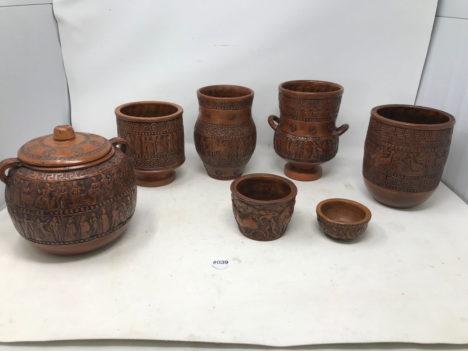 Grouping of Greek Pottery (1 of 6)