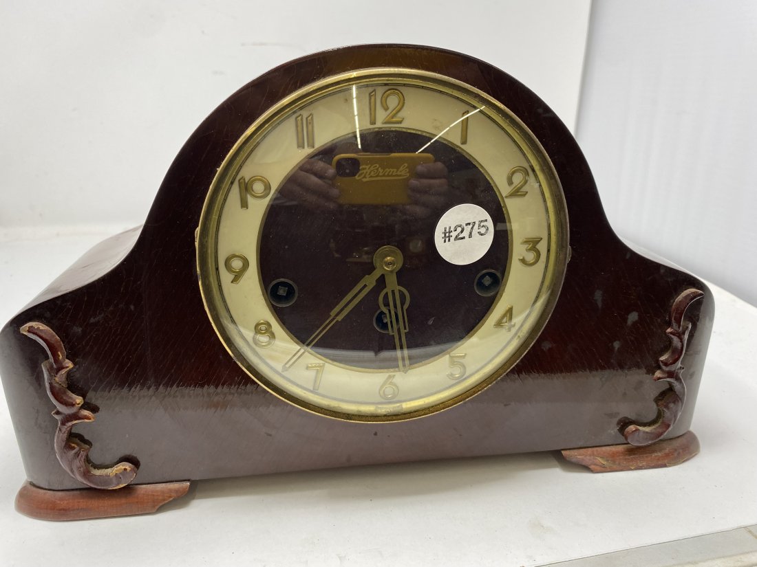 Art Deco Hermle Mantle Clock (1 of 7)