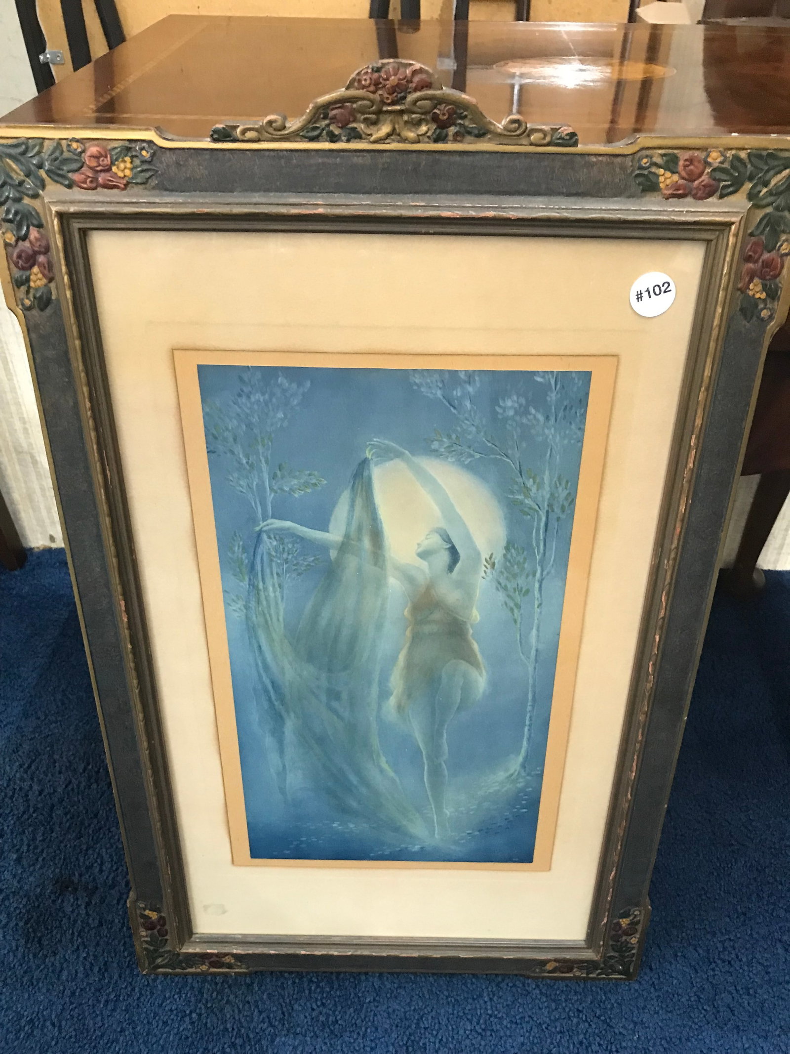 Signed Original Art Deco Lithograph (1 of 3)