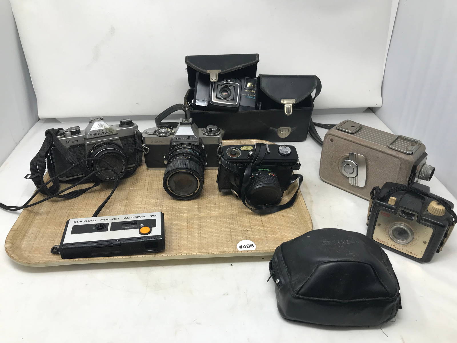 Seven Vintage Cameras Auction