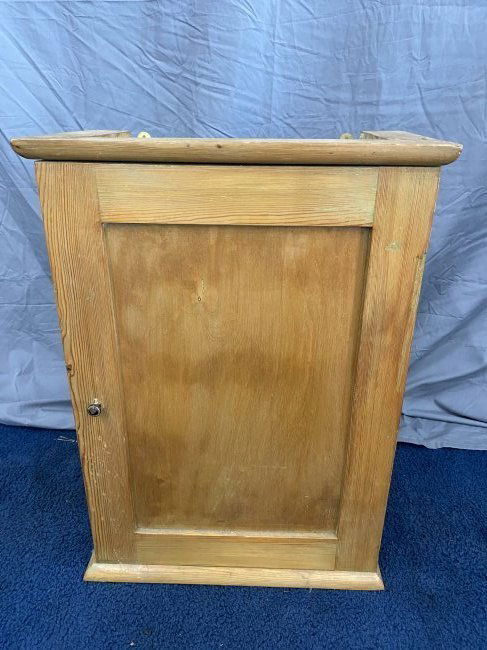 Antique Pine Hanging Cupboard (1 of 8)
