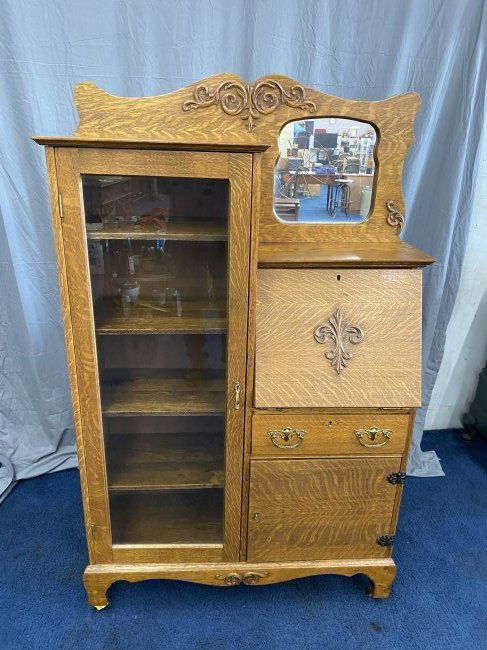 Antique Oak Side by Side (1 of 8)