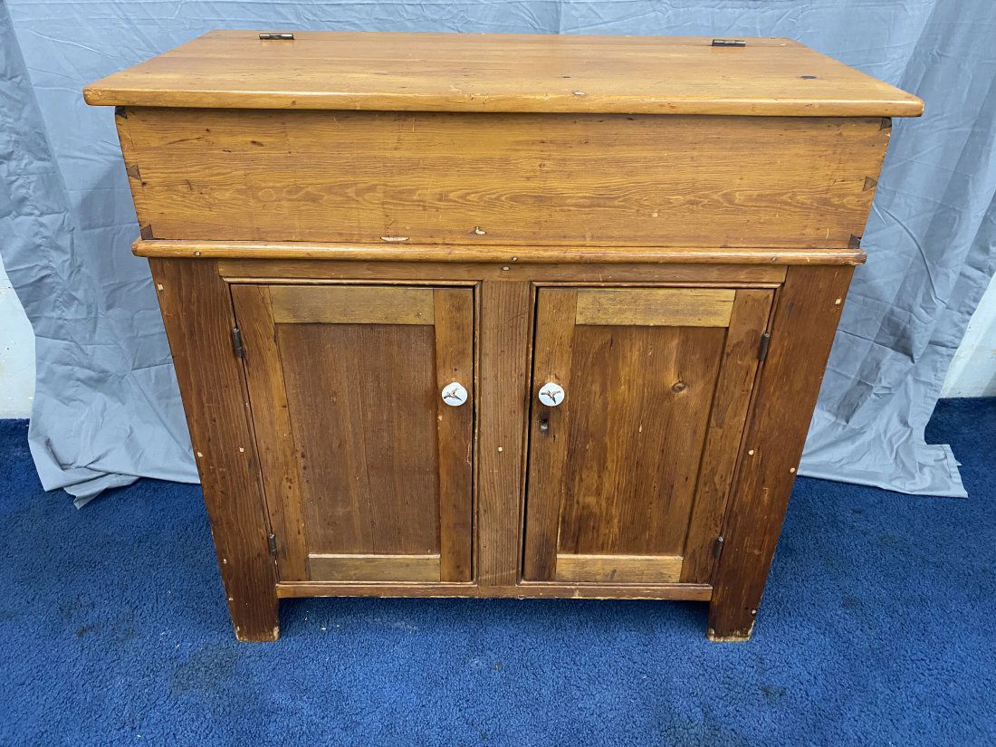 Antique Lift Top Dry Sink (1 of 7)