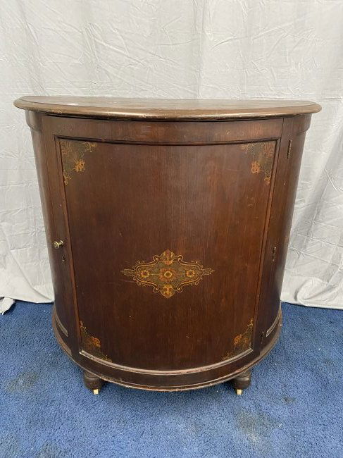 Antique Demi Lune Server (1 of 8)